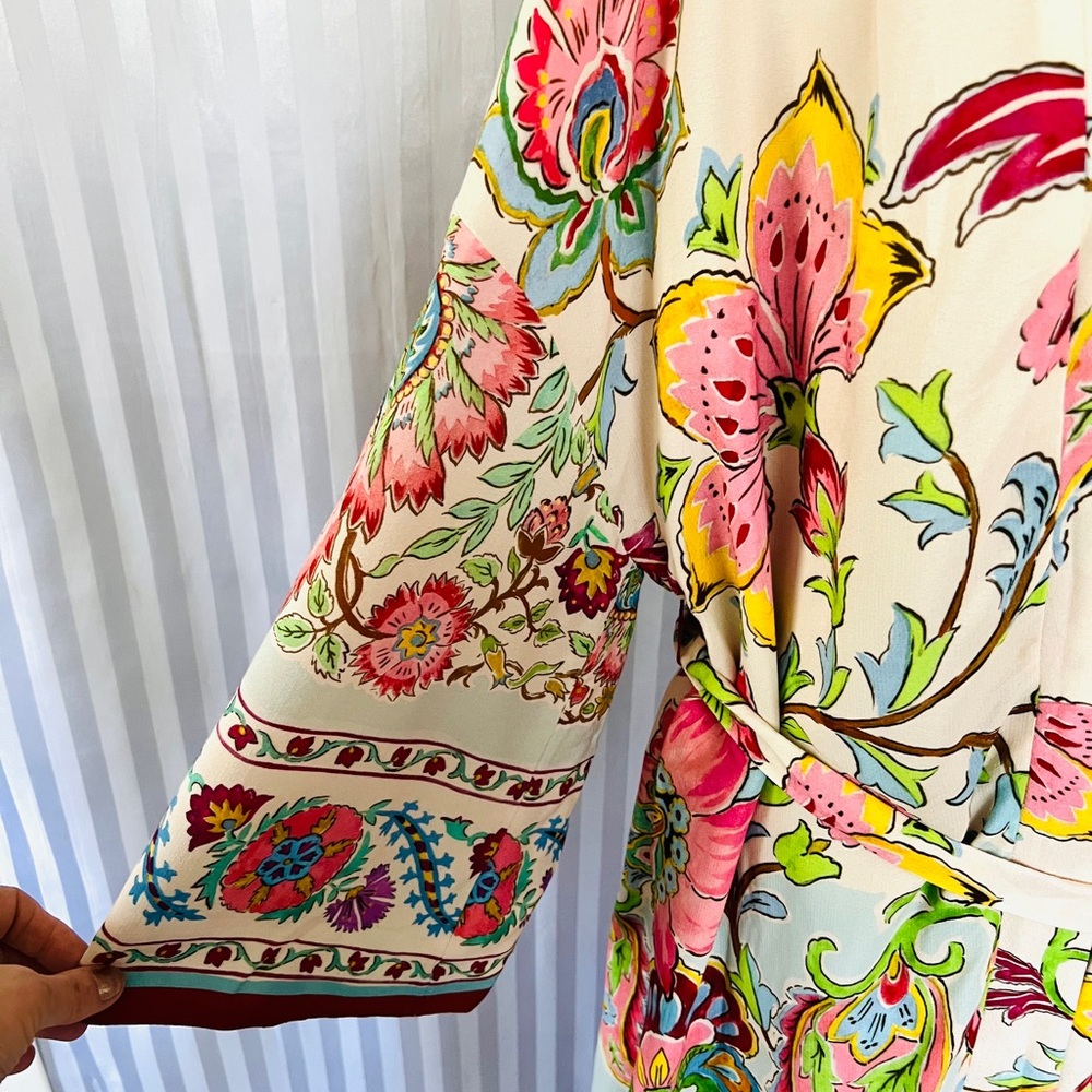 Zara kimono/ robe / duster - Picture 6 of 12